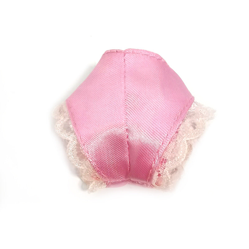 Wholesale 10pcs/pack Doll Dress Base Underwear Socks 11. 5 Inch 6 Minute Triangle Cotton Body-Fit